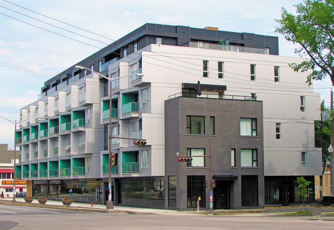 Aux Havres Urbains - Le Penthouse Du Kameleon Apartment Quebec City Exterior photo